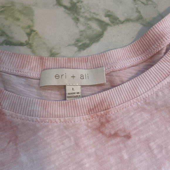 Eri + Ali pink camo cotton tank top - Picture 3 of 4